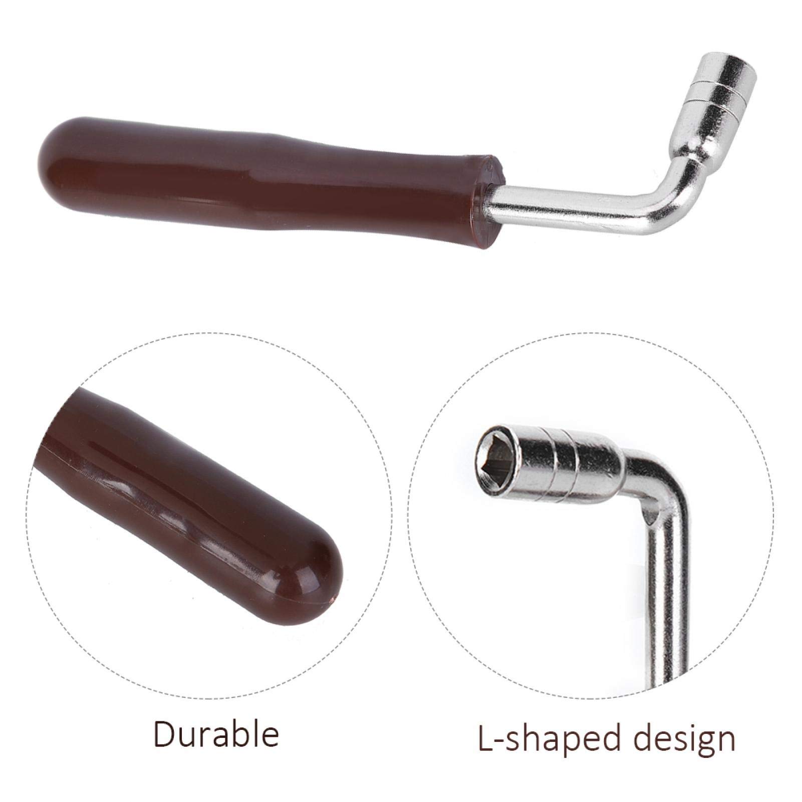 Clé D'Accordage Piano Et Cithare Chinoise - Outil Portable En L Acier Inoxydable, Précis Et Durable