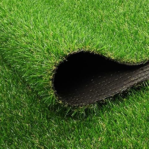 FREADEM Artificial Grass Rug 7 FT x 20 FT, Artificial Turf Mat with Drainage/Rubber Backing, Fake Grass Carpet for Garden Lawn, Patio, Landscape, Balcony, 0.8" Pile Height Cover