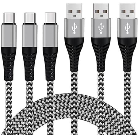 Amazon Co Jp Micro Usbケーブル 3a 急速充電 3本セット 2m 2m 2m 高速データ転送 高耐久編組ナイロンケーブル アンドロイド マイクロusbケーブル Huawei Galaxy Xperia Nexus Moto Asus Aquos Kindle Ps4 Xbox Lg Samsung Sony Echo Dot Android Micro