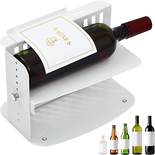 Máquina de etiquetado de botellas precisas Máquina aplicadora de etiquetas de metal Máquina de etiquetado de botellas blancas Asistente de