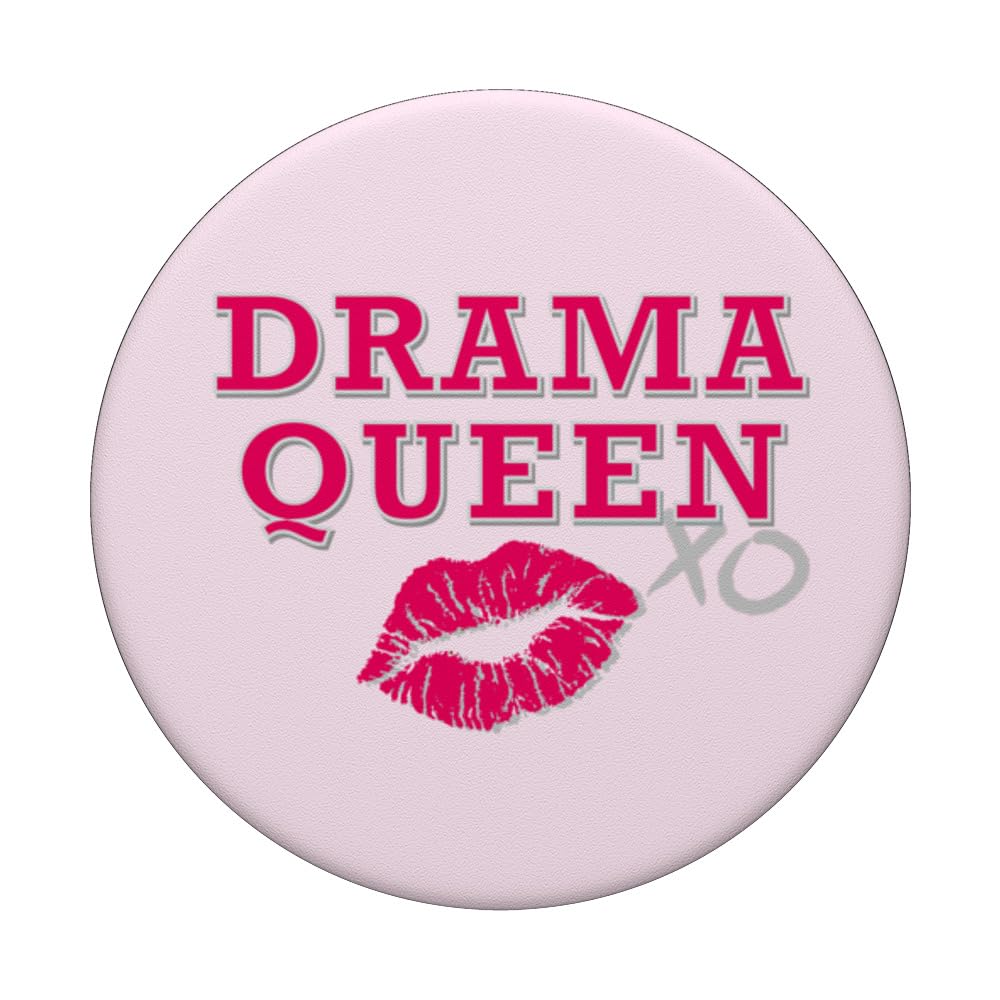 Pink Y2K Preppy Aesthetic Hyperfeminine Mcbling Coquette 90s PopSockets Swappable PopGrip, Black - Image 3