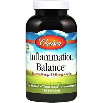 Carlson labs inflammation balance, 180 Soft Gel (088395045325)