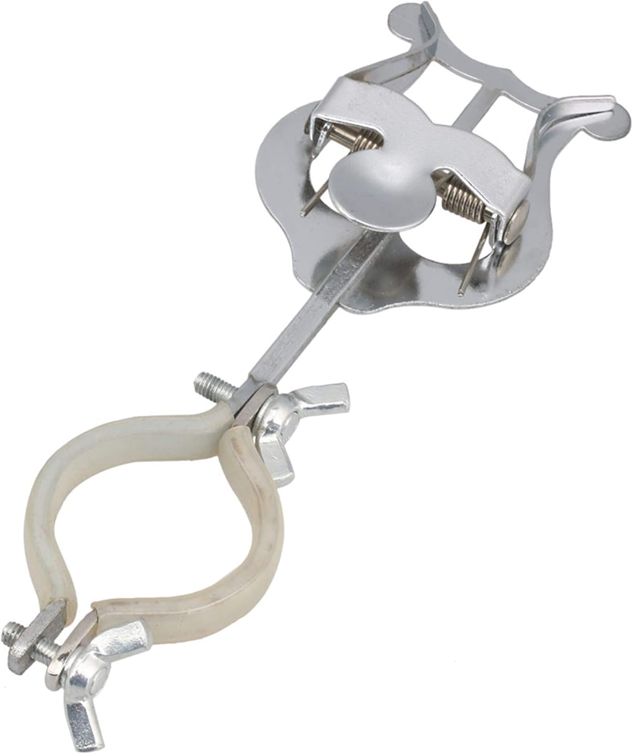 Walmine Silver ClampOn Holder Lyre Musical Sheet