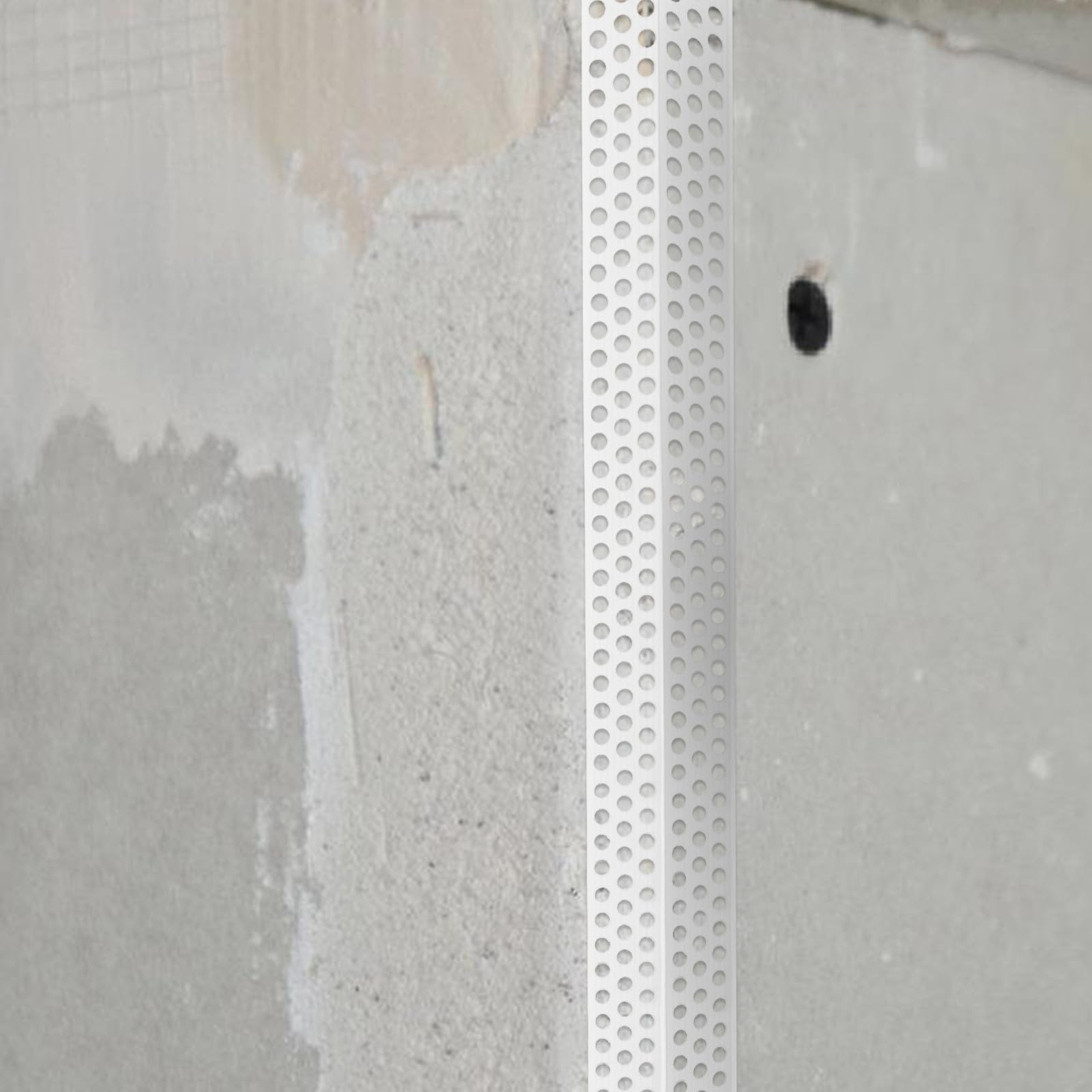 Homoyoyo Selbstklebende Flexibel und Weiß 5cm Breit aus Pvc Eckleiste als Kantenschutz für Wandecken bei Renovierungen und Wohnungsmodernisierung