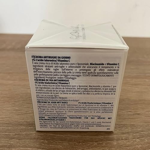 Miniatura 11 de GEROVITAL HYALURON C Crema facial de noche antiarrugas con ácido hialurónico, vitamina C y E, efecto hidratante y regenerador, para piel seca y