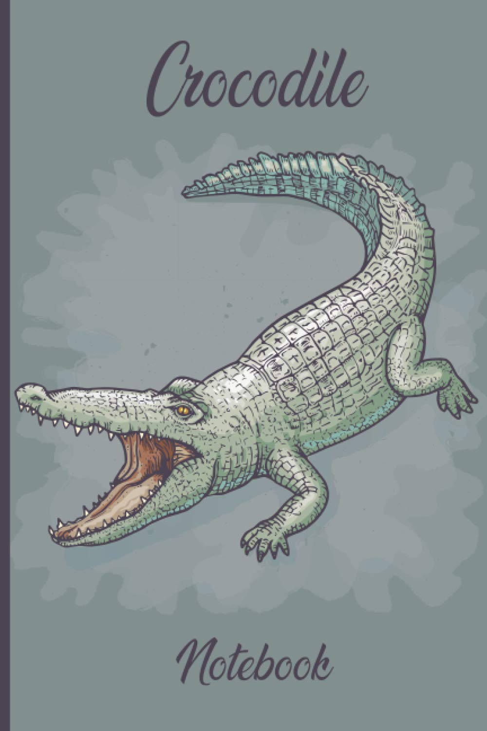 Crocodile: Blank Notebook Journal Planner 6” X 9” 100 pages