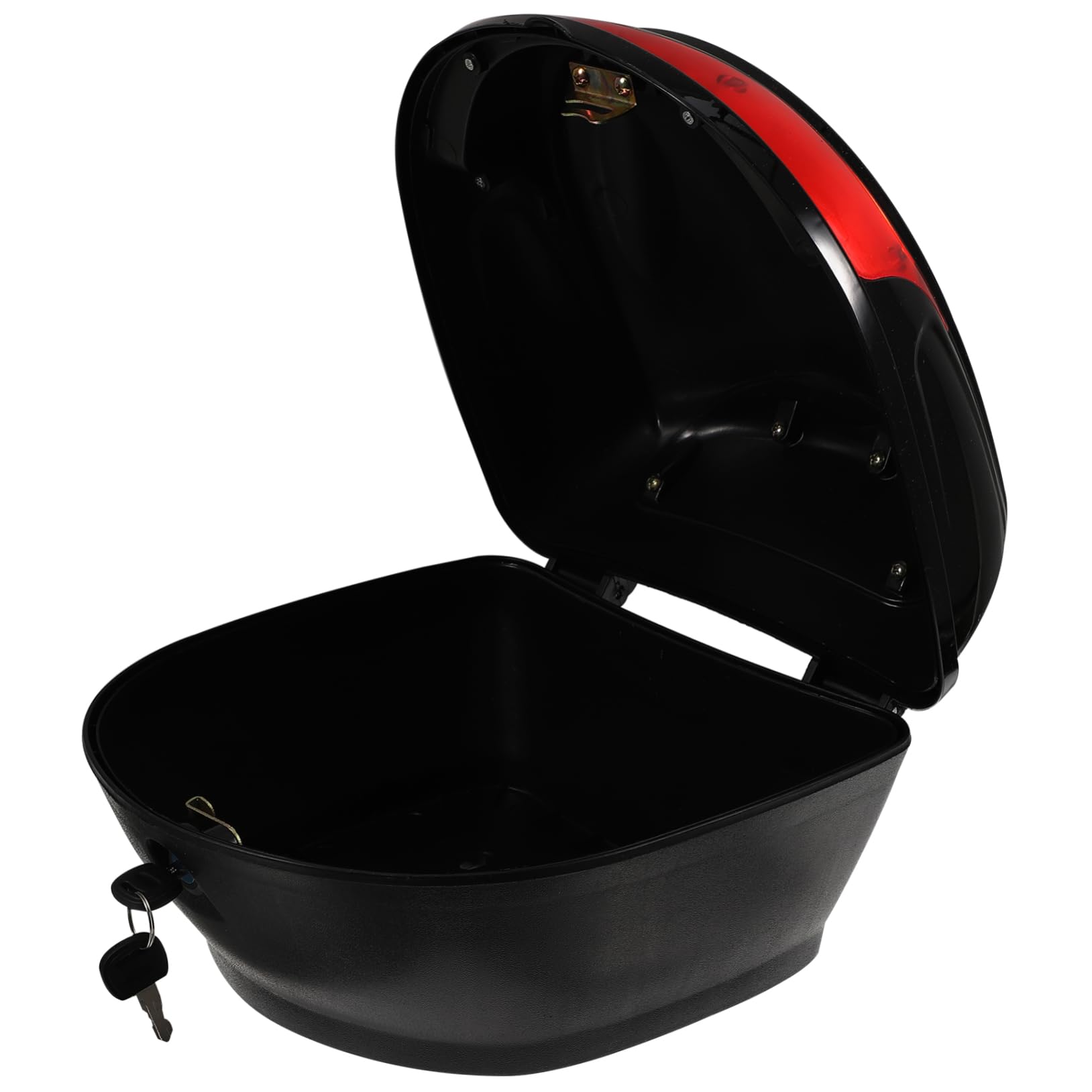 Motorrad Hecktasche Schwarz aus Pp mit Montagesatz