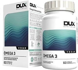 Vegan Ômega 3 - 60 Cápsulas Softgel - Dux Nutrition, Dux Nutrition