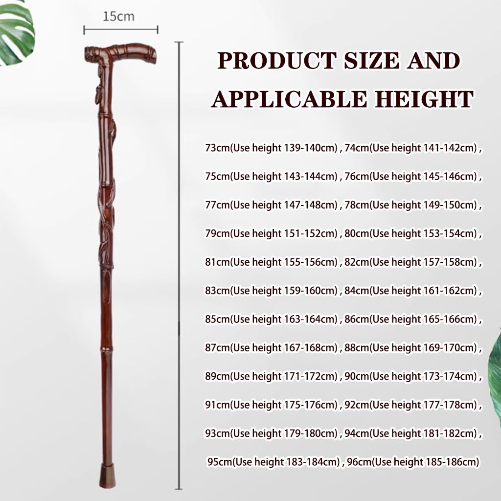 Klasyczna i praktyczna laska dla mężczyzn kobiet(90Cm(Use Height 173 174Cm))