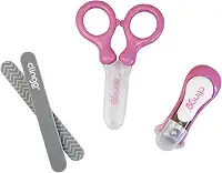 Clingo Kit Manicure Infantil Rosa Rosa