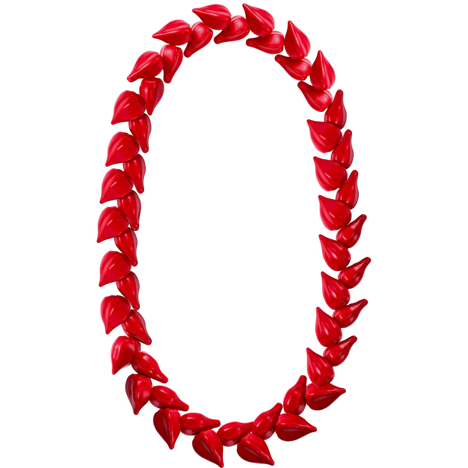 Ula Fala Samoan Necklace Artificial Samoan Necklace Ula Fala Chief Lei Polynesia Traditional Wrestling Favor for Women Men-image-31