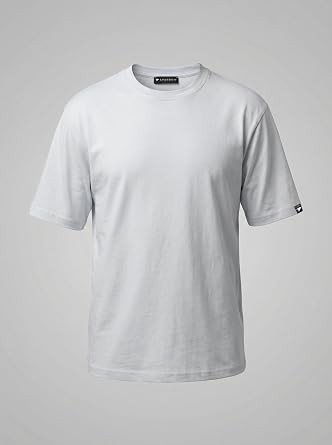 Unisex Oversize fit%100 Pamuk Tok Kumaş Bisiklet Yaka Basic Tişört