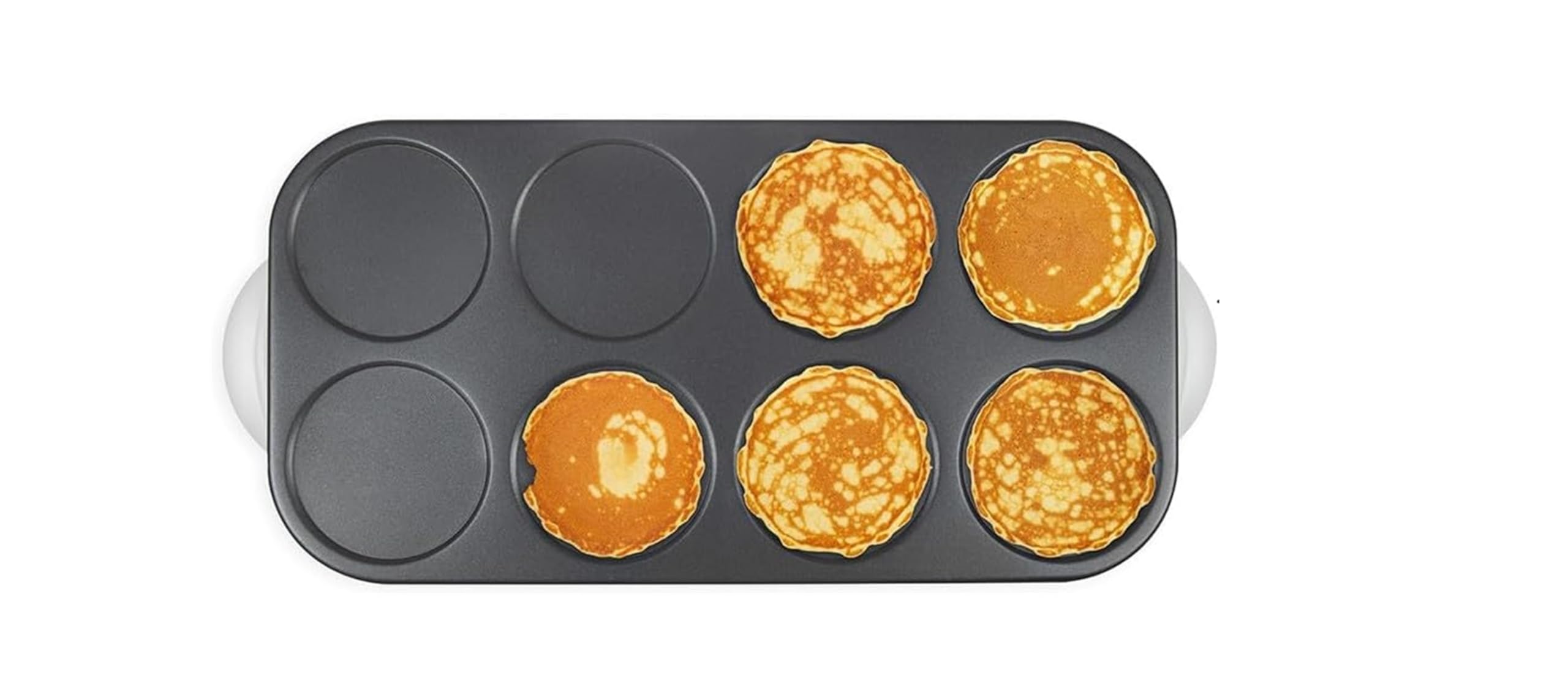 Mini crêpière – Faites 8 crêpes en même temps | Rapide, antiadhésif et adapté aux enfants | Idéal pour le petit-déjeuner, les fêtes et les collations