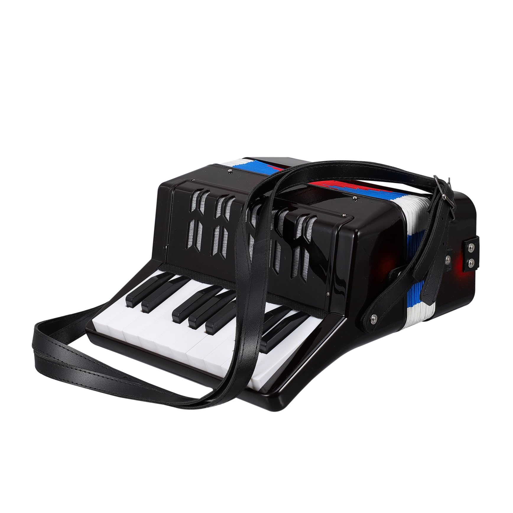 NOLITOY Strumento Musicale Organetto per Educativo Portatile Accordéon Leggero con Suono Chiaro per Sviluppo Cognitivo e Coordinazione Occhio Mano