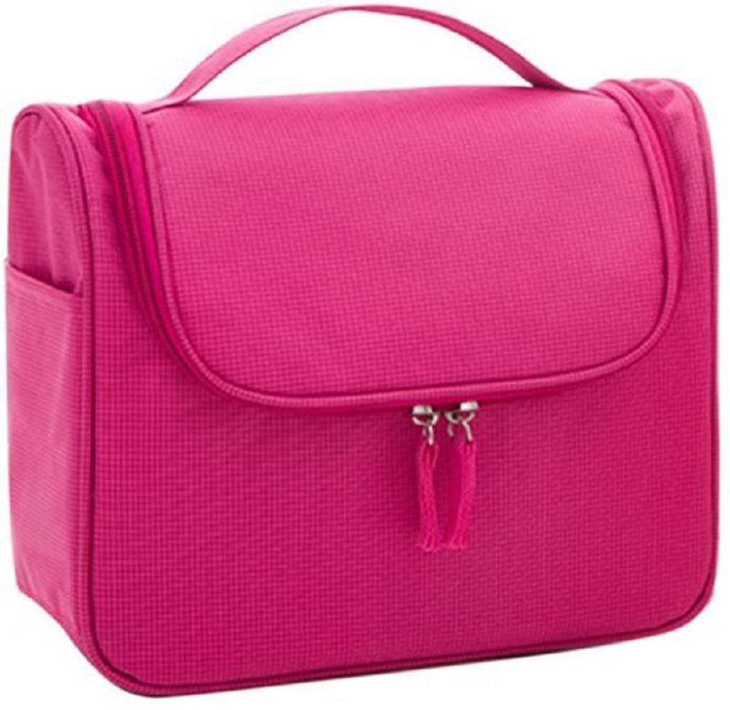 Fabric Toiletry Bag | Travel Cosmetic Organizer Pouch | Durable Waterproof Makeup & Toiletries Storage for Travel, Home, and Gym | Lightweight Portable Toiletry Case(Baby Pink)-image-23