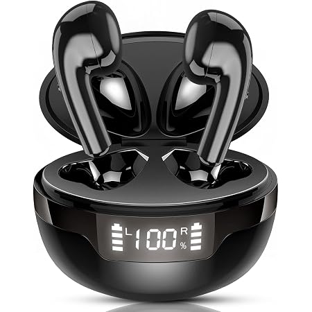 Cuffie Bluetooth V5.1, Hadisala Auricolari Bluetooth Senza Fili  Impermeabile IPX7 Wireless Cuffie In-Ear Built-in Mic HD chiamate,  Auricolari Stereo con Bassi Profondi, All Day Playtime per Sport :  Amazon.it: Elettronica