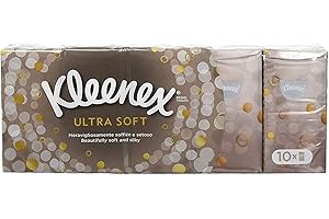 Kleenex Ultra Soft Facial Tissue, Pocket Travel Size
