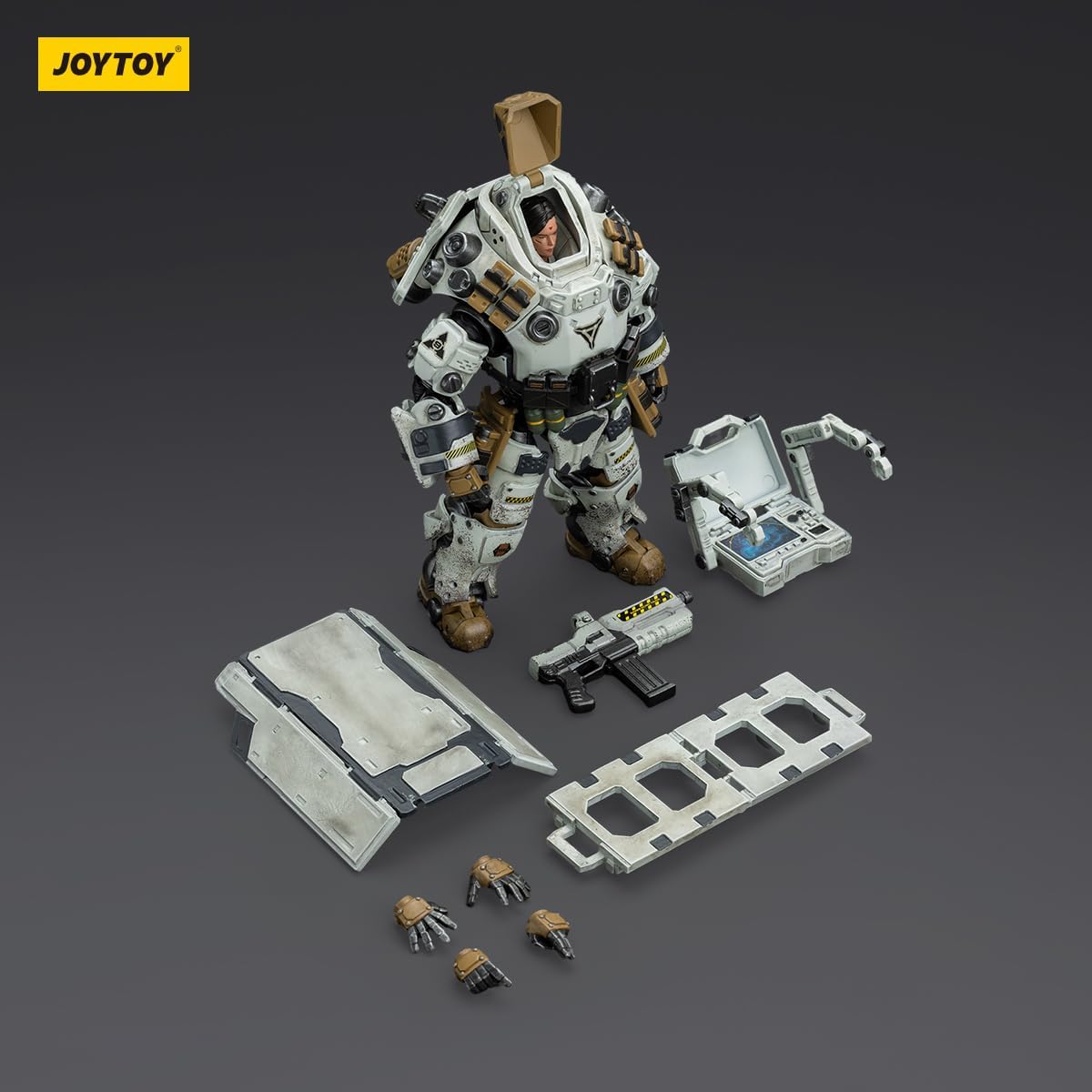 JOYTOY 1/18 Action Figures - Battle for The Stars Sorrow Expeditionary Forces 09th Legion Rescue Squad Medical Officer - 5‘’,Classic Character,Collectible,Age 15 and Above
