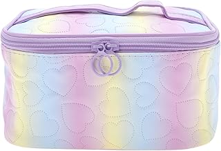 Bolso rectangular del maquillaje del corazón ...