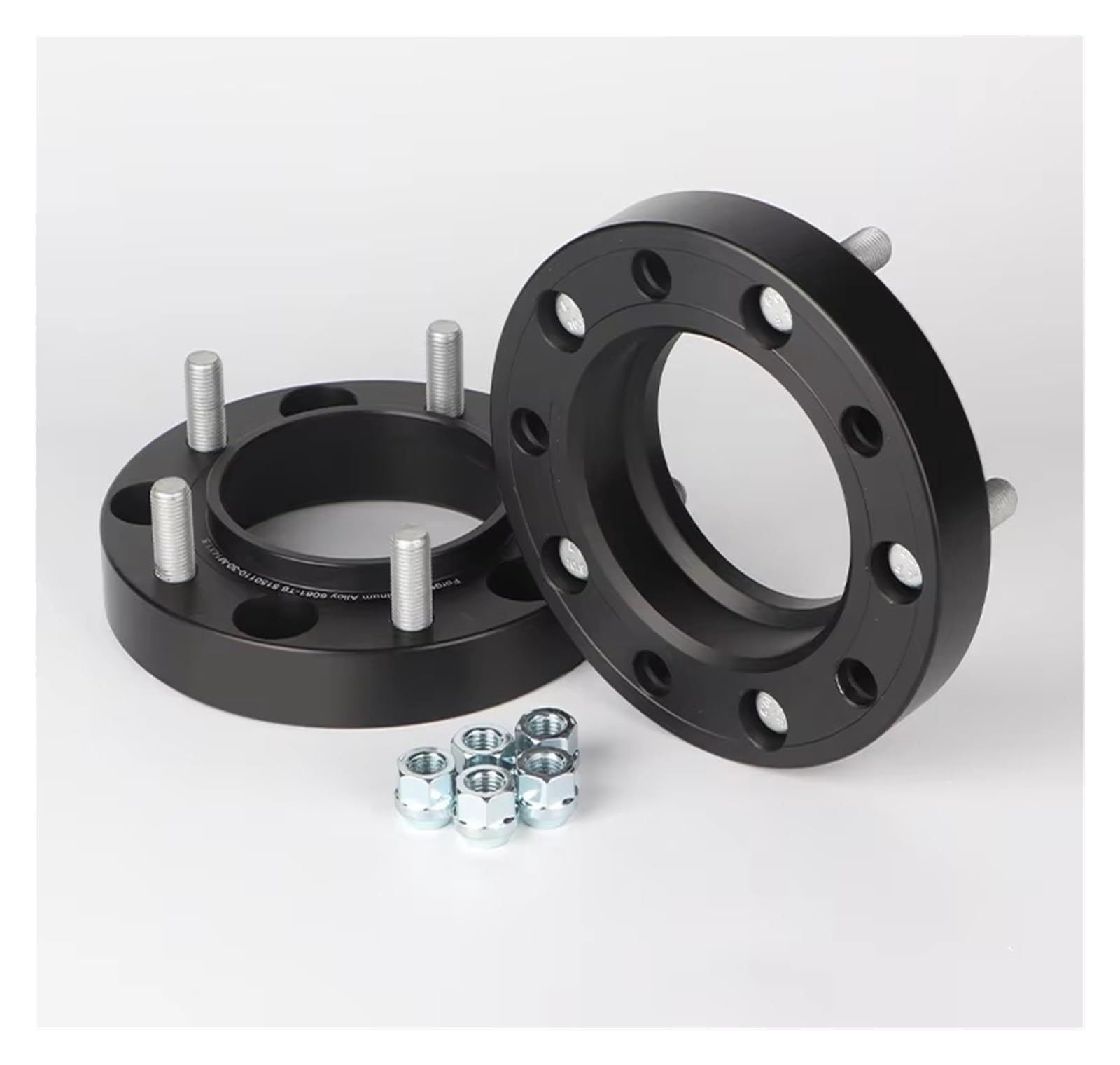 Entretoises Roue Pour Ford Pour Mustang M1/2 Ou M14x1.5 2 Pièces 15-50mm PCD 5x114.3 CB 70.6mm Adaptateur D'espacement Roue Bride 5 Cosses Élargisseurs de Voie(2PCS 45MM 1-2)