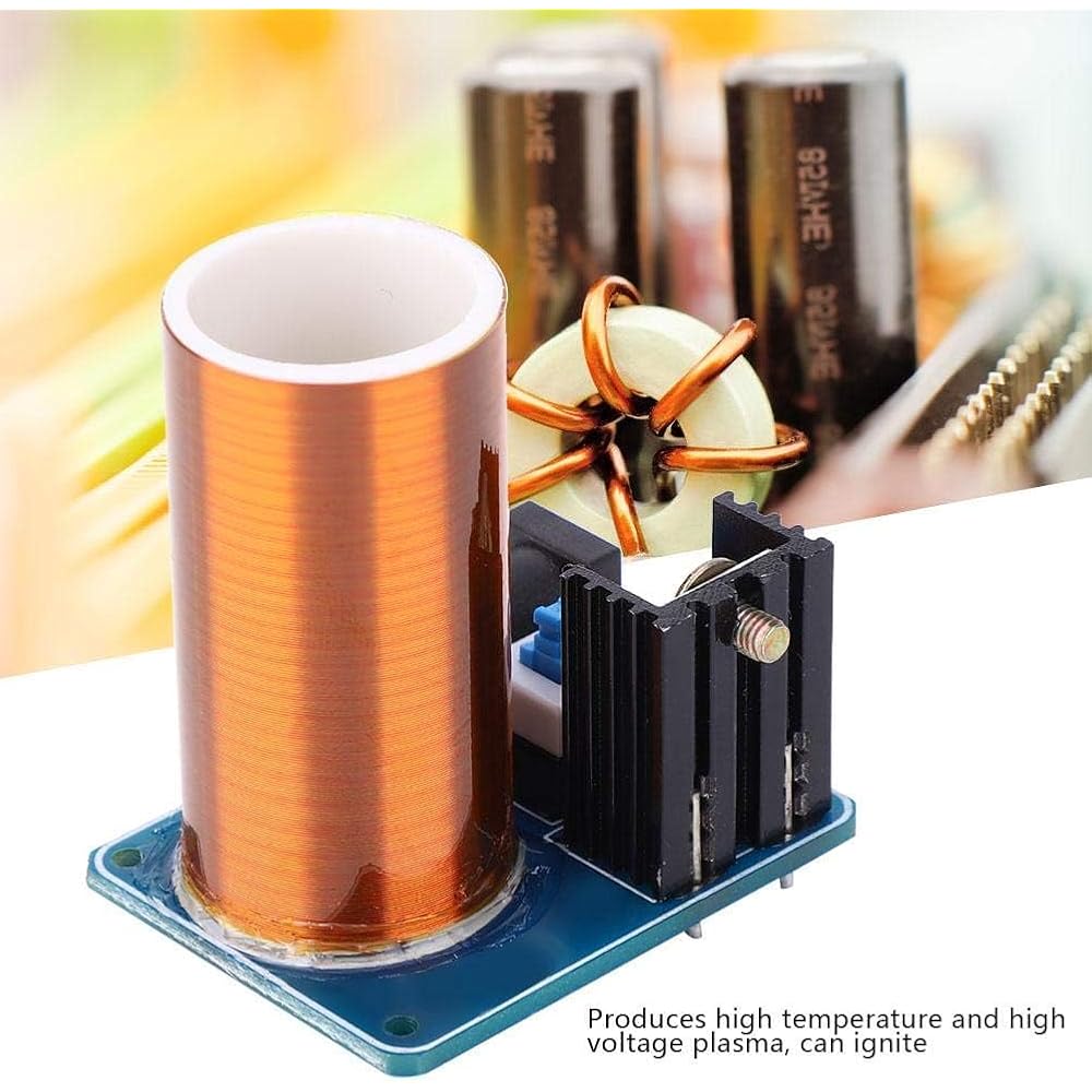 Mini Tesla Coil Remote Led Spark Kit Electrónico Diy | Cuotas sin interés