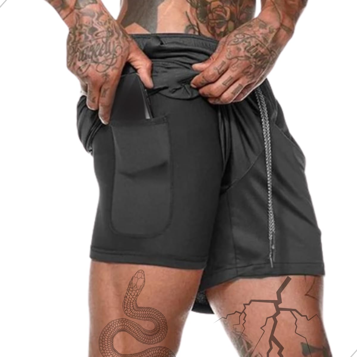 shorts bermuda dry fit para treino 2 em 1 calçao academia fitnes para esportes proteçao uv (G) em promoção! Veja a oferta e mais achadinhos de Shorts & Bermudas 7 Hoje é o melhor dia para comprar shorts bermuda dry fit para treino 2 em 1 calçao academia fitnes para esportes proteçao uv (G) com aquele preço maroto! Promoção! Aproveite a oferta! 7