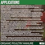 Elixir Gardens Chicken/Poultry Manure Pellets | 1kg - 20kg Bags Available | Organic Fertiliser | 1kg Bag | Treats up to 25 sq.m - Image 3