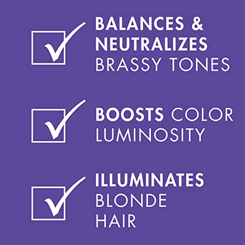 Nexxus Blonde Assure Purple Shampoo, For Blonde Hair Color Care Shampoo, Keratin Protein 8.5 Oz #TOP3
