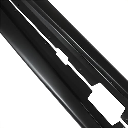 Miniatura 5 de Faldas laterales izquierdas y derechas, extensión de panel basculante, color negro mate, repuesto para modelos Camaro LT/LS/RS/SS 2016-presentes