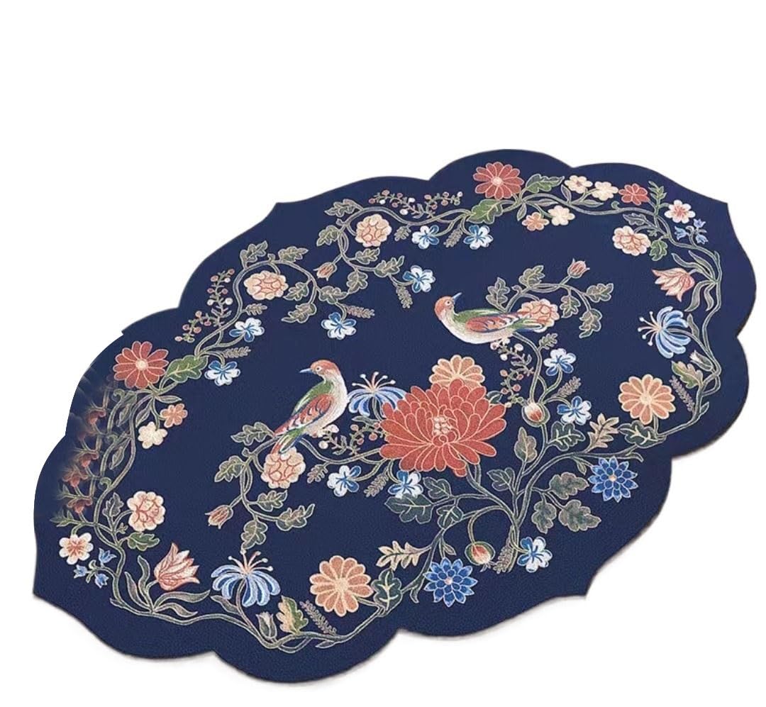 podkładki i podkładki Mata na stół kuchenny, podkładki na stół, zestaw podkładek, podkładki na stół do jadalni, 2 szt. 30*45 cm podkładka w stylu chińskim podkładka podkładka termoizolacyjna mata na s