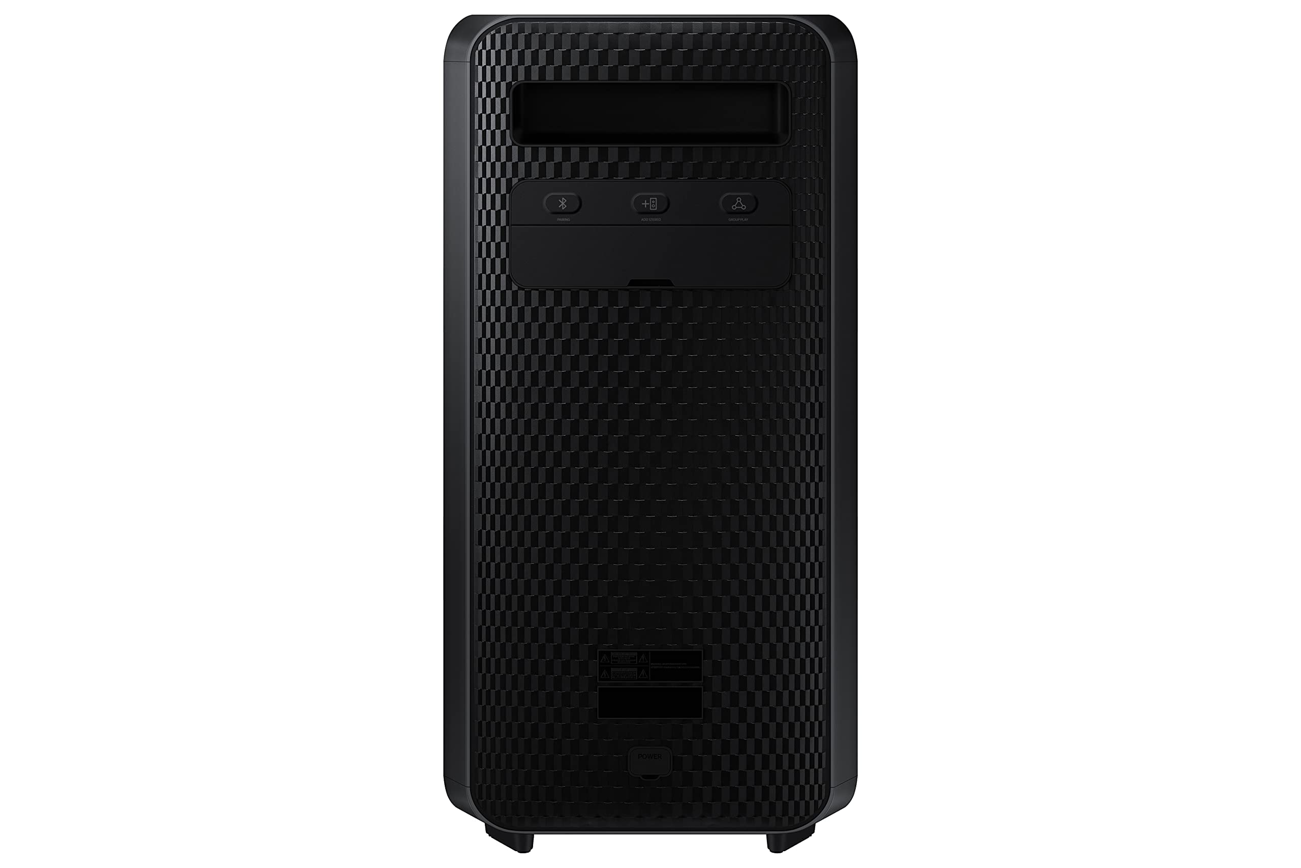 Samsung MX-ST50B/ZF Torre de Sonido con Sonido Bidireccional, 240W de Potencia, batería integrada, Resistente al Agua, Negro