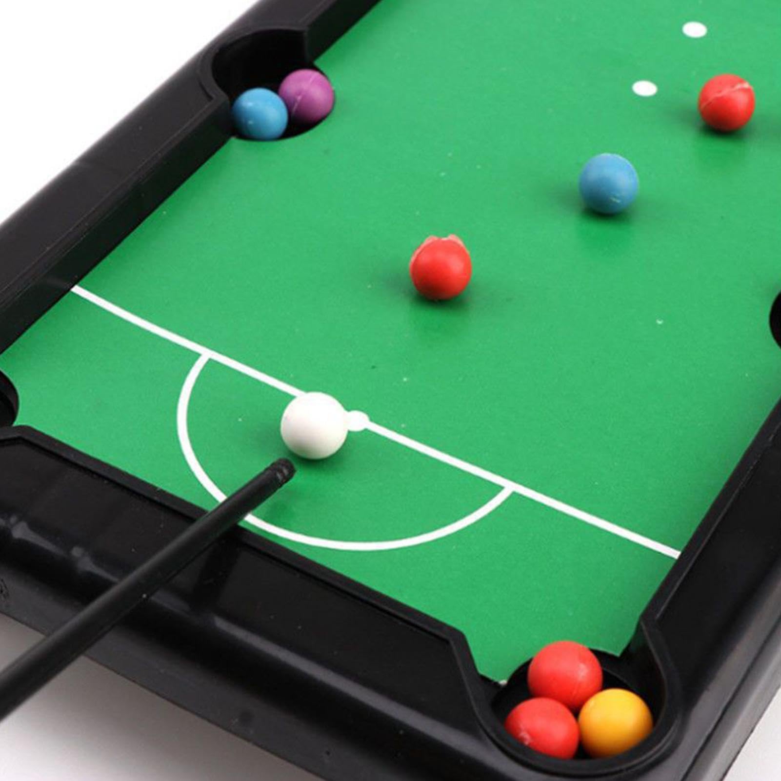 Table de Billard de Table, Table de Billard - Ensemble de Jouets de Table de Billard,Table de Billard de Table, Jeux de société familiaux Miniatures Amusants pour Adultes, Chats,