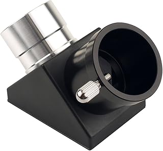 SVBONY 1.25 inches 90 Degree Fully Coated Erecting Prism Astronomical Telescope Zenith Diagonal Mirror for Refractor and Cassegrain Telescopes