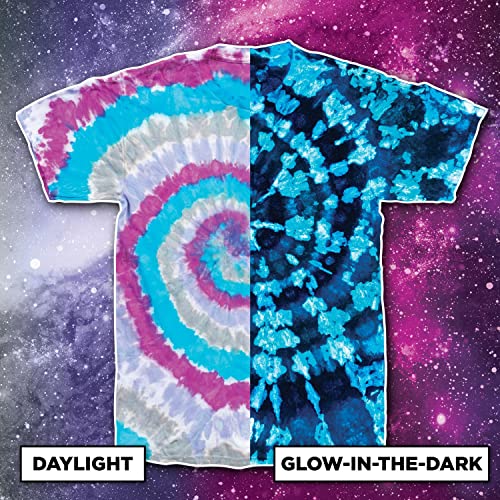 Tulip One-Step Tie-Dye Kit 48207 Tulip Glow In The Dark Cosmic Galaxy 4-Color Tie-Dye Kit thumb #7