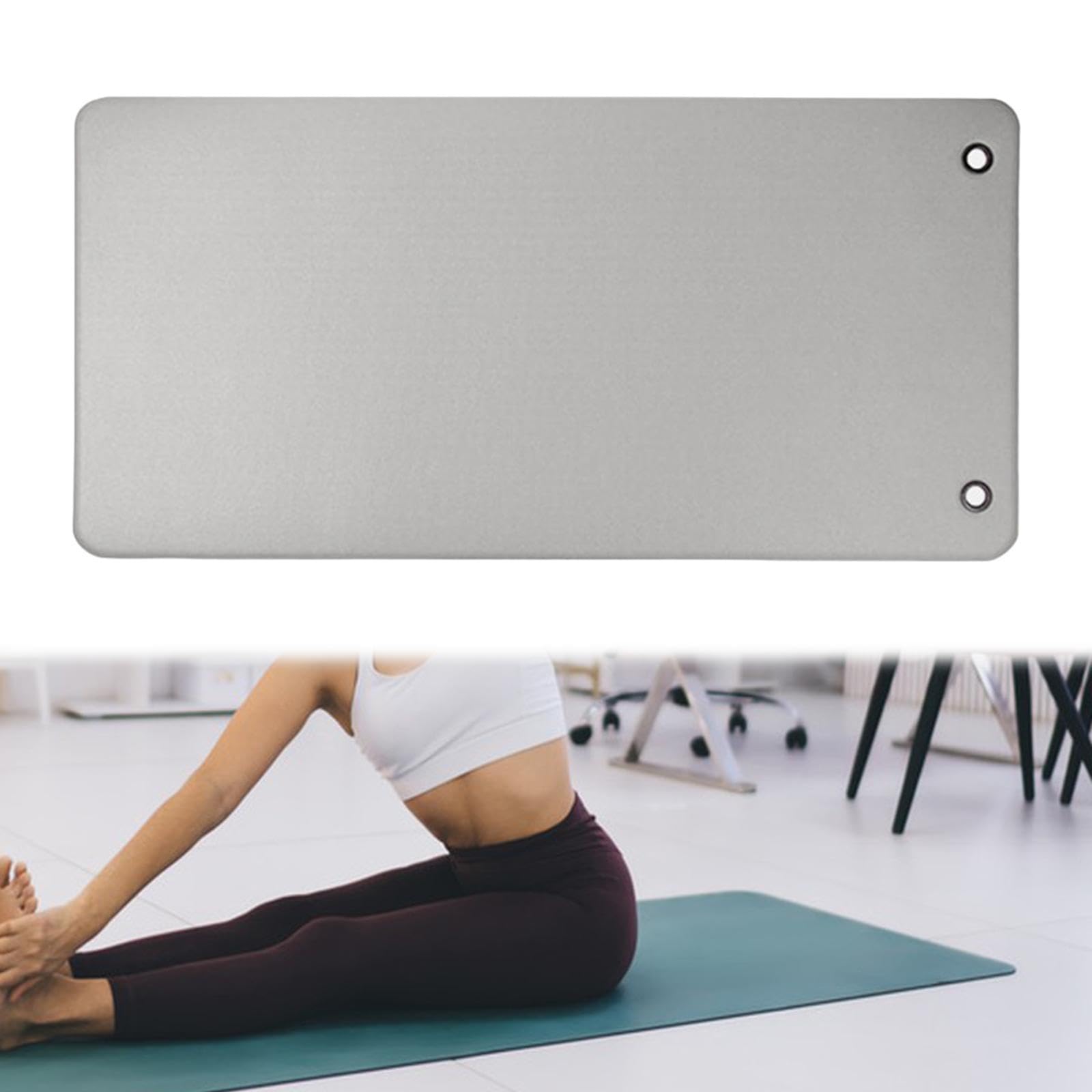 Esterilla de, Esterilla de Entrenamiento, Esterilla de PVC para Saltar, Esterilla Antideslizante para Ejercicios, Esterilla de Fitness para