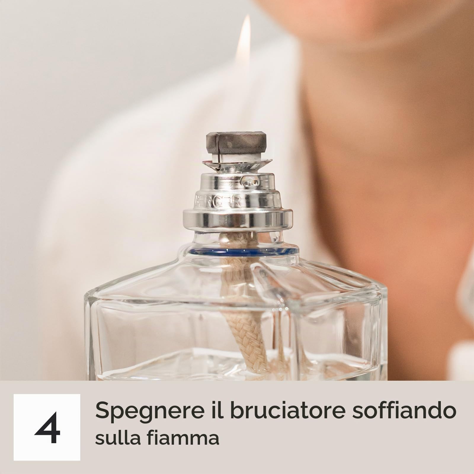 Lampe Berger Zest of Verbena Home Fragrance, Plastica, Grigio, 25 x 14.5 x 21