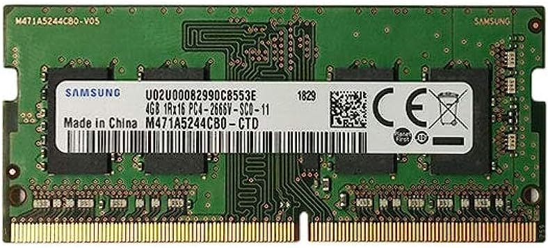MICRON 4GB DDR4 3200MHz PC4-25600 1.2V 1R x 16 SODIMM Laptop RAM Memory ...