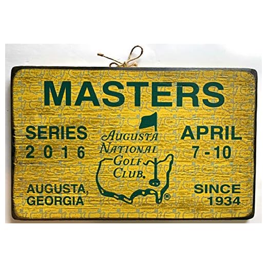 Masters Golf Tournament Vintage Badge