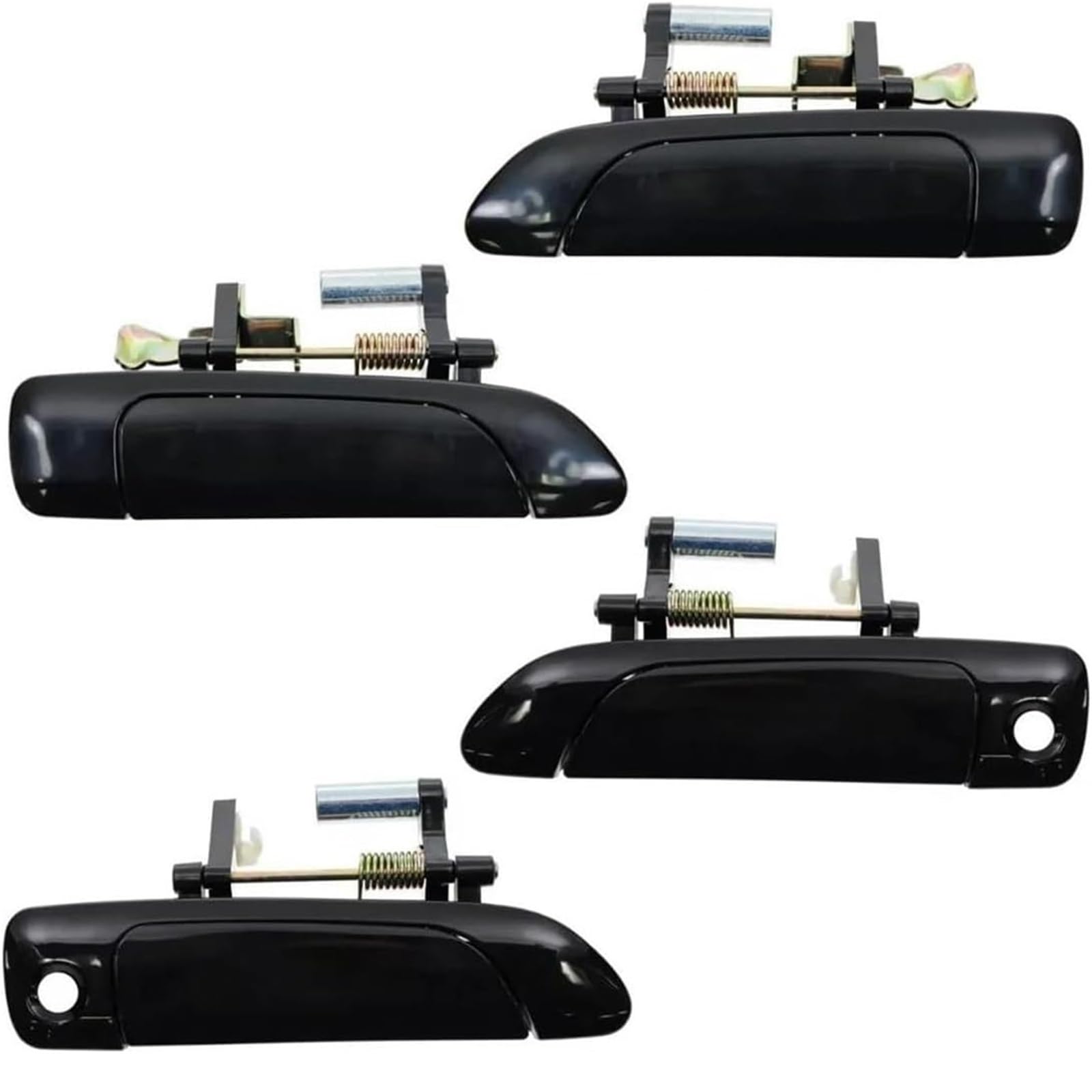 Glymzoi Car Exterior Door Handles Car Exterior Door Handle for Civic 2001-2005 4Pcs/lot Front Rear LeftRight Outside