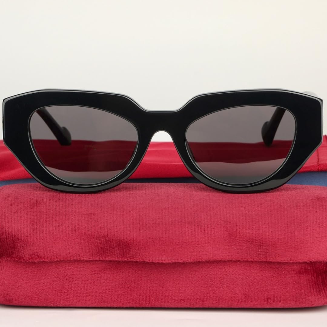 Occhiali da sole in acetato per donna ovale moda Uv400
