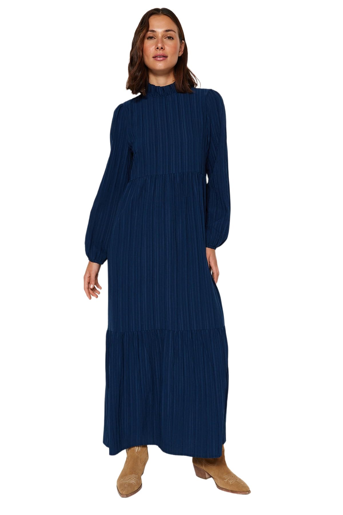 Trendyol Women Hijab Clothing Maxi A-line Relaxed fit Woven Modest Dress