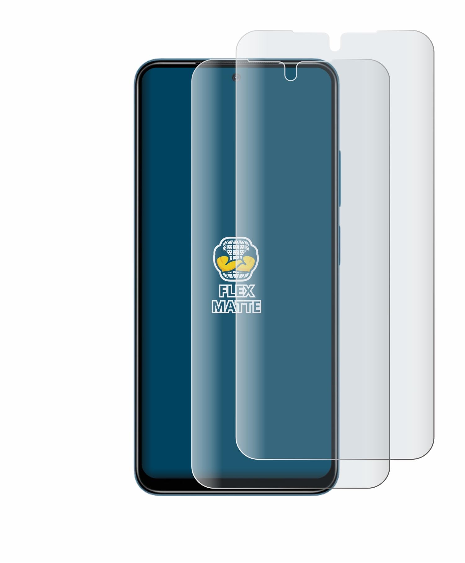 Brotect Pellicola Opaca Full-Cover 3D Per ZTE Axon 11 5G – 2 Pezzi, Anti-Riflesso, Anti-Impronta, Made In Germany - 4
