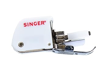 SINGER | Even Feed Walking Presser Foot - Fork, Perfect for Matching Stripes & Plaids, Quilting & Sewing with Pile Fabrics