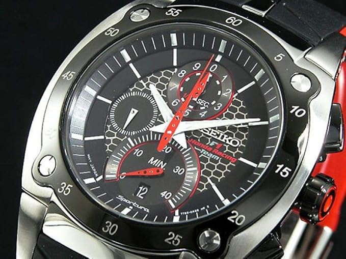 Seiko Unisex Analogue Quartz Watch with Stainless Steel Plated Strap  SPC009P1 : Amazon.co.uk: Watches