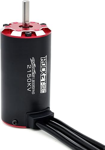Miniatura 8 de Superar el motor supersónico Rc sin escobillas 3670 2260kv, 4 polos y sensor de temperatura integrado motor y puerto de sensor para vehículo de