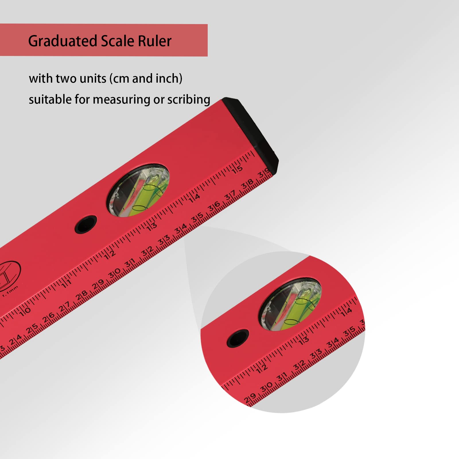 BETHEL Torpedo Level - 16" Magnetic Level -4