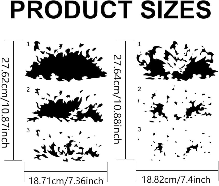 amazon-com-mayjoydiy-2pcs-layered-flame-stencil-11-7-8-3inch-a4-fire-stencil-template-with-paint-brush-reusable-raging-fires-drawing-templates-for-crafts-wall-art-furniture-wood-canvas-arts-crafts-sewing