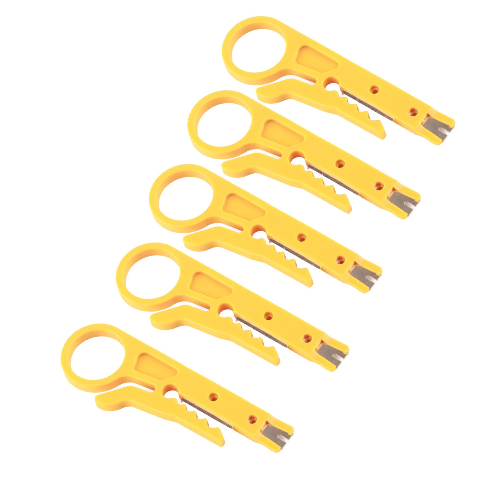 Mini Dénudeur De Câble Réseau Zunate - Lot De 5 - Pour RJ45/Cat5/Cat6 Et Tubes PTFE Imprimante 3D