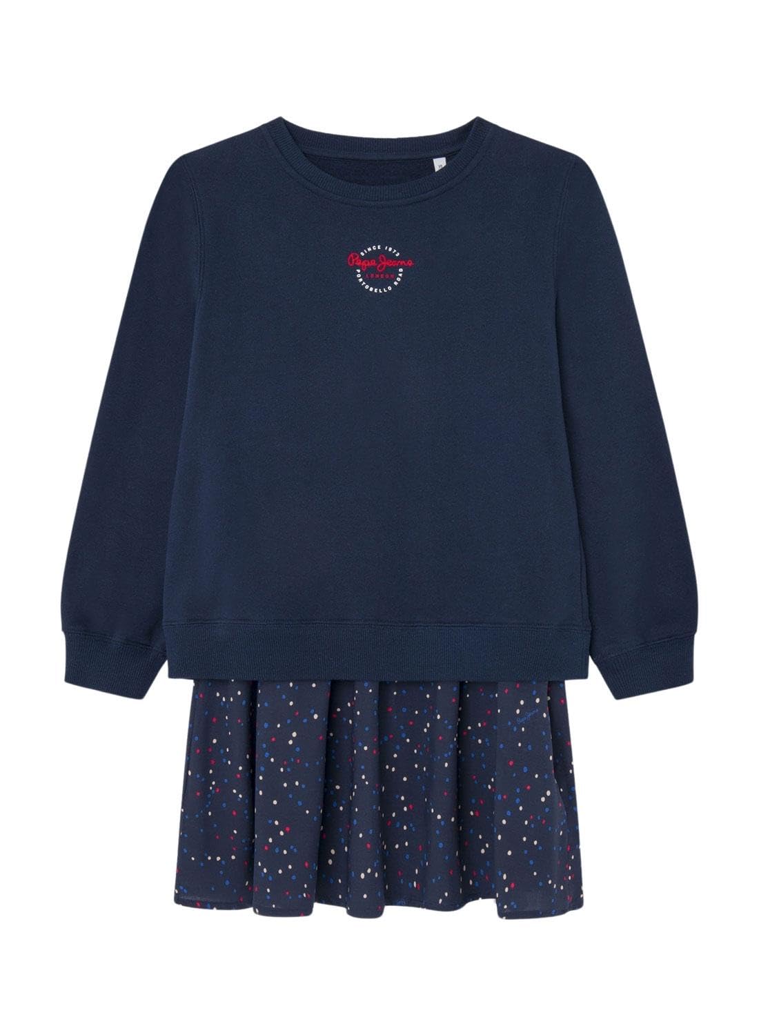 Pepe Jeans Girl's Tilda, Dress, Blue, 4 Years