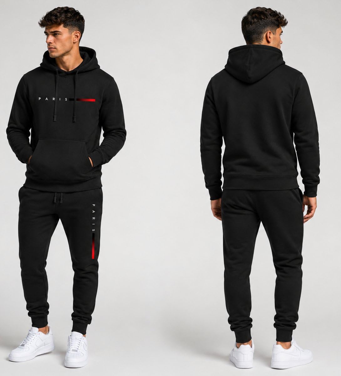 Trainingsanzug Herren mit Hoodie und Sporthose